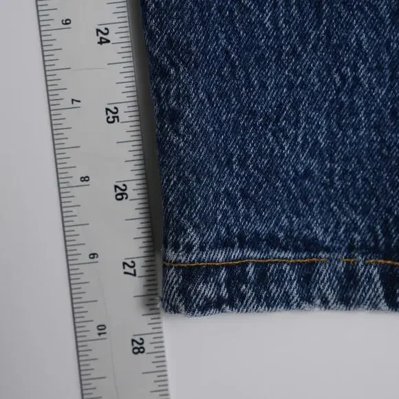 VTG Palmettos Womens 80’s High Waisted Mom Jeans 13 Ankle Zip Tapered USA Made - Picture 9 of 11